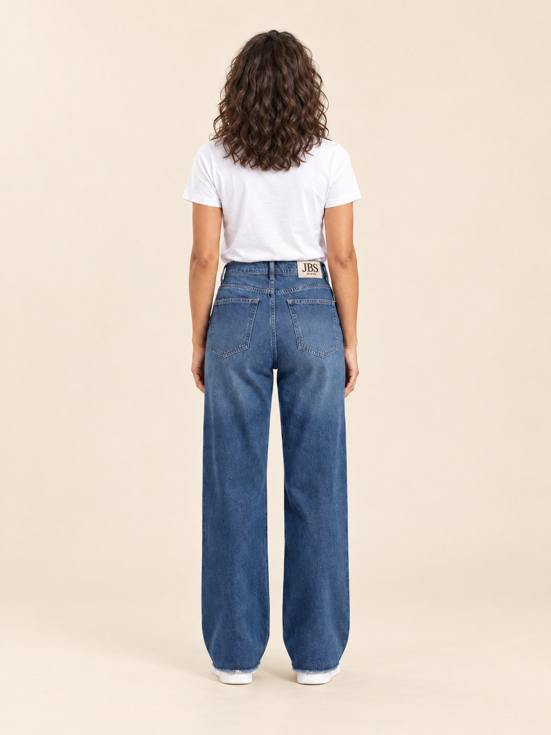 Wide-Leg Jeans — Dirty Blue